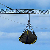 Törmelék emelési tarps